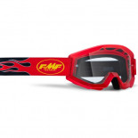 100% Powercore Goggle Flame Red Clear Lens 1